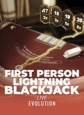 First Person Lightning Blackjack