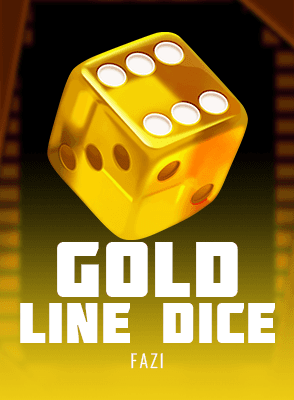 Gold Line Dice